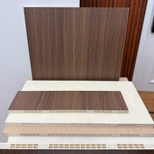 Tấm gỗ nhựa nội thất Akita nan xương - AK01