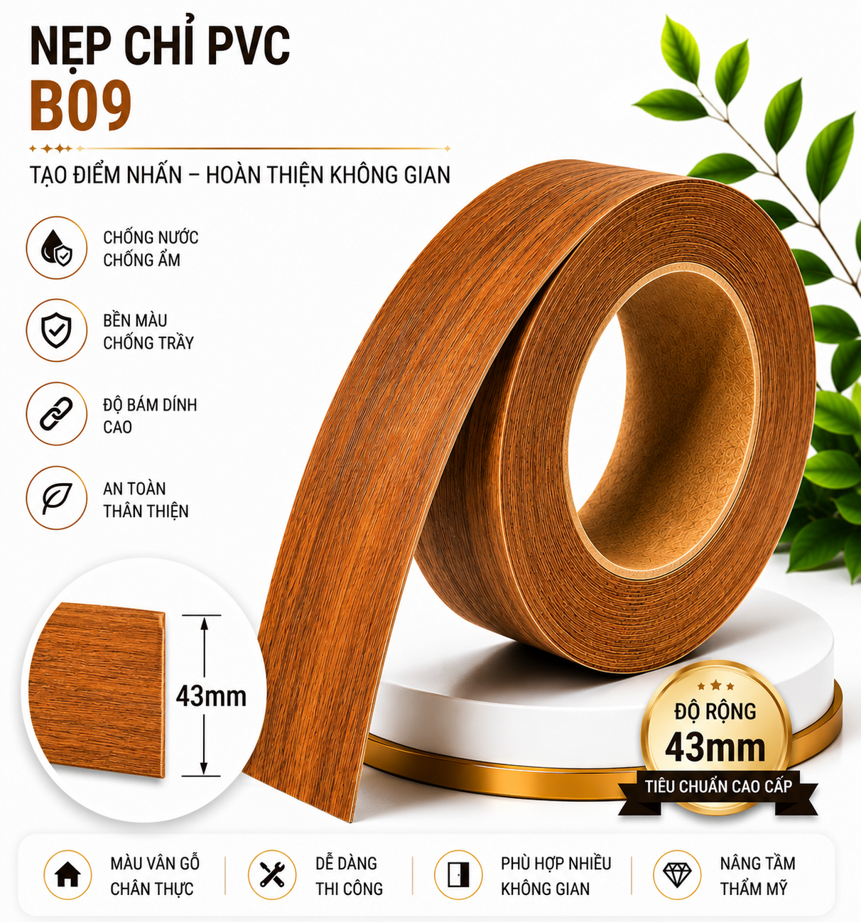 PHỤ KIỆN - NẸP CHỈ AKITA